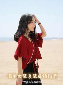 好看的淘宝女装夏装店铺推荐30家