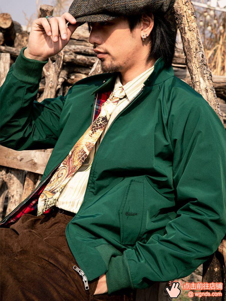 阿美咔叽G9防风机车外套