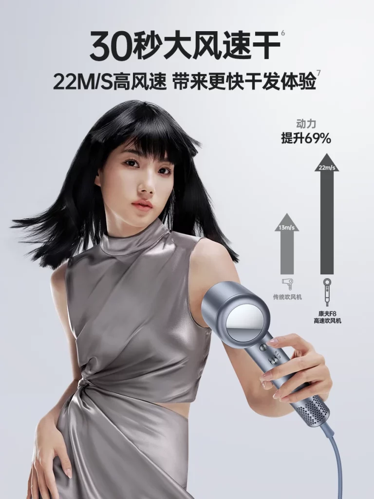 CONFU康夫护发高速吹风机